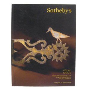 Sotheby's Catalog American Folk Art Esmerian Coll Earthenware Sampler Carvings